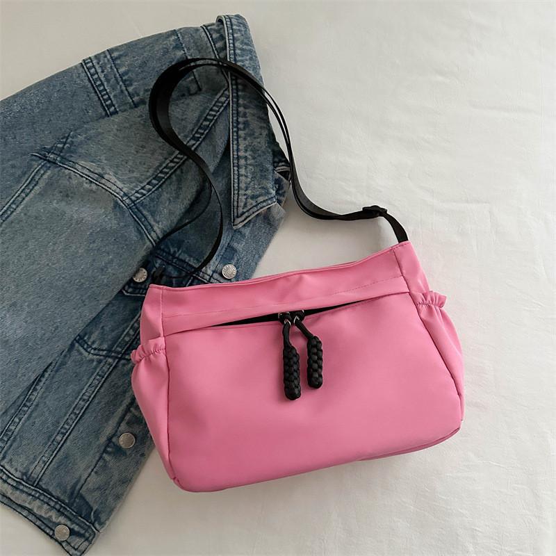 Fashionable Oxford Fabric Single Strap Tote Bag Trendy Street Style 2024