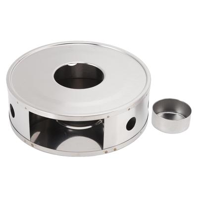 Teekannenwärmer Edelstahl Belüftungslochdesign Hohl Teekannenwärmer für Zuhause Rundes Loch