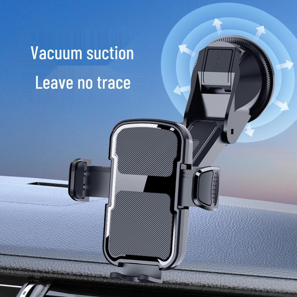 Cross-Border Telescopic Car Phone Holder with Multi-Angle Rotation and Vacuum Suction Cup