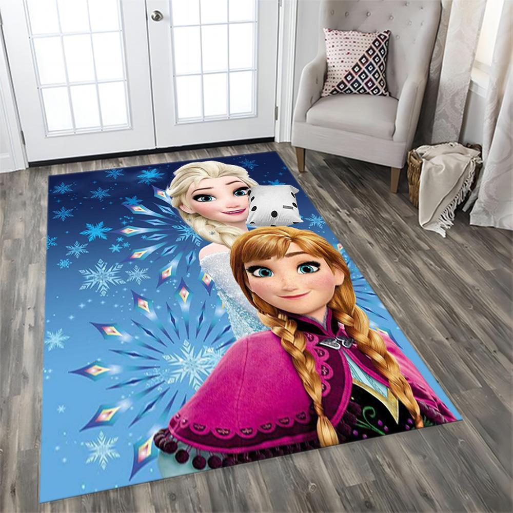 Frozen Adventure rug for Living Room, Bedroom, Study Room, Hallway Decoration, Perfect for Home Decoration or Holiday Gifts