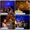 Starry Projector Light Galaxy LED Night Light Starry Sky Porjectors Lamp Bedroom Decor Nightlight Kids Birthday Gift Baby Toys