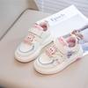 Girls' Velcro Cartoon Casual Shoes Student Sports Shoes Boys' Non-slip Shoes