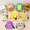 Mimikyu Gengar Plush Shoulder Bags 1pc Pikachu Lucario Snorlax Psyduck Rowlet Toys Anime Peluche Small Capacity Bag Gift