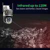 50x Optical Zoom Triple-Lens Wireless WiFi HD 9MP Outdoor Home Security Camera