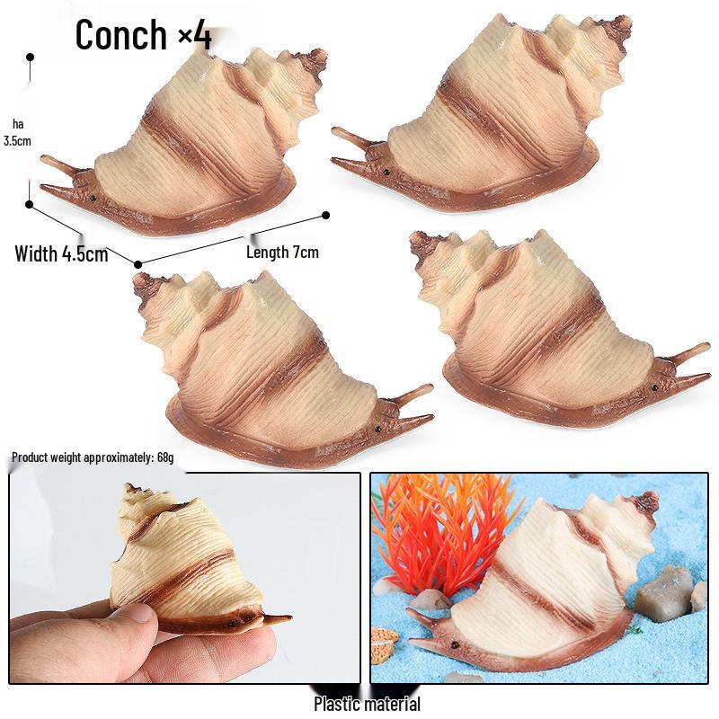 Cross-Border Children's Cognitive Amphibian & Reptile Tortoise Model Fish Tank Ornament Toy