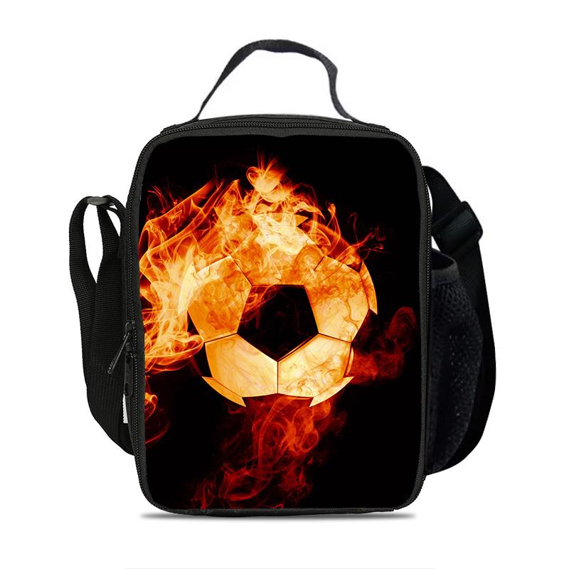 Glaceur de football isolation nouveau style style sportif impression football jeunesse meilleur partenaire pour les étudiants et étudiantes allant à l'école
