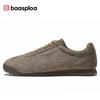 BAASPLOA Damen Flache Sportschuhe, Freizeitschuhe, Wanderschuhe, Studentenschuhe, Tennisschuhe, Atmungsaktiv, Geeignet für Personen mit schmalen Füßen