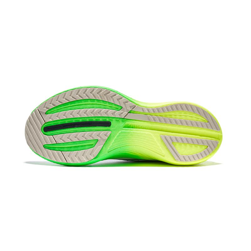 SAUCONY Endorphin Speed 3 Cushioning Low Top Running Shoes Women's White Gray Saucony S10756-75