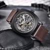 BENYAR Męskie zegarki Automatyczny zegarek mechaniczny Męski wodoodporny zegarek szkieletowy Relogio Masculino
