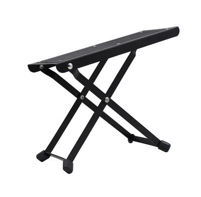 Guitar Metal Solid Footstool Folding Classical Anti-Skid Pads Stand Height Foot Rest Adults Children Accessories