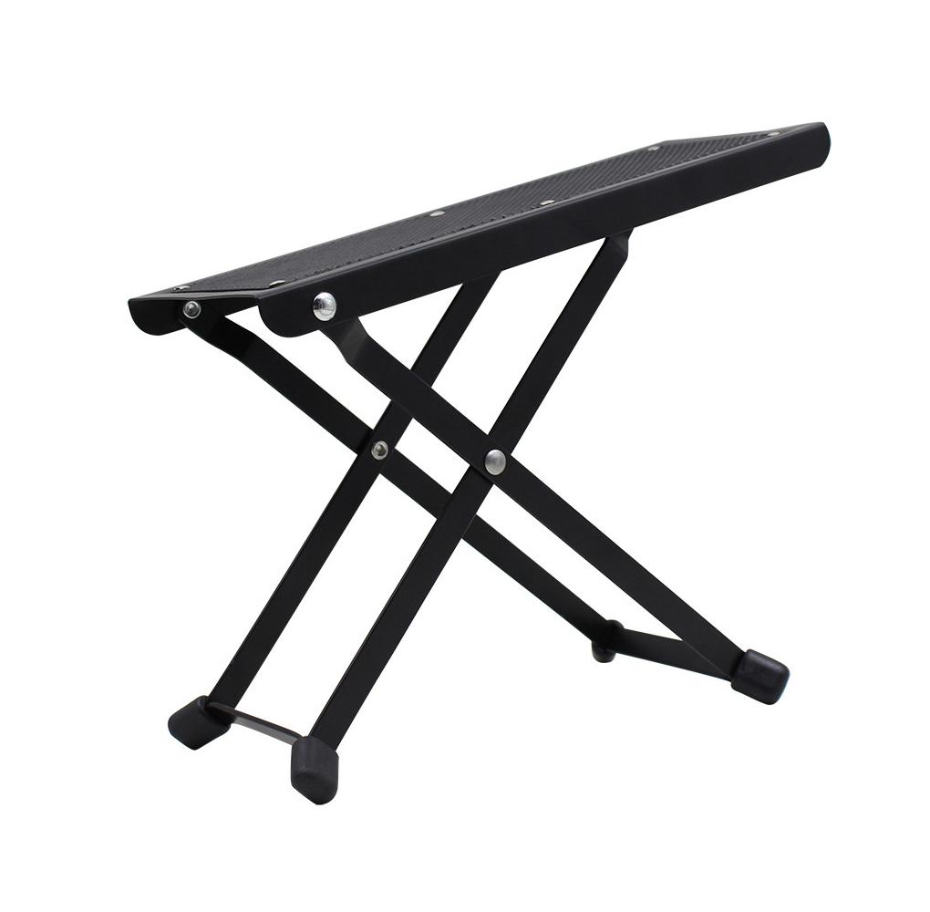Металлическая подставка для ног для гитары, складная, классическая, с противоскользящими накладками, подставка по высоте, подставка для ног, аксессуары для взрослых и детей