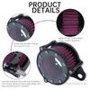 Filtru de admisie al filtrului de aer pentru motociclete Crafts pentru Harley Sportster XL 883 1200 2004-2014 Filtru de aer auto universal