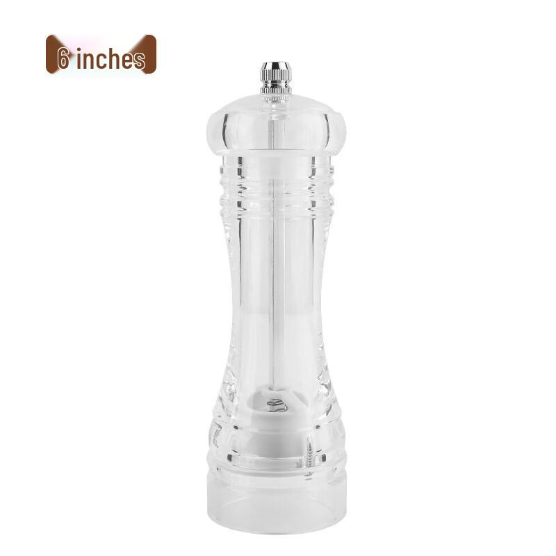 ZISIZ 4-inch Acrylic Pepper & Spice Grinder