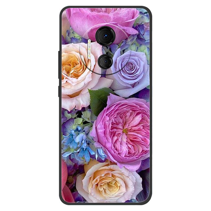 For Doogee X97 Pro Case X 97 Capa Silicone Cute Cats Painted Soft Black Cover for Doogee X97 Pro Cover X97Pro TPU Coque Cases