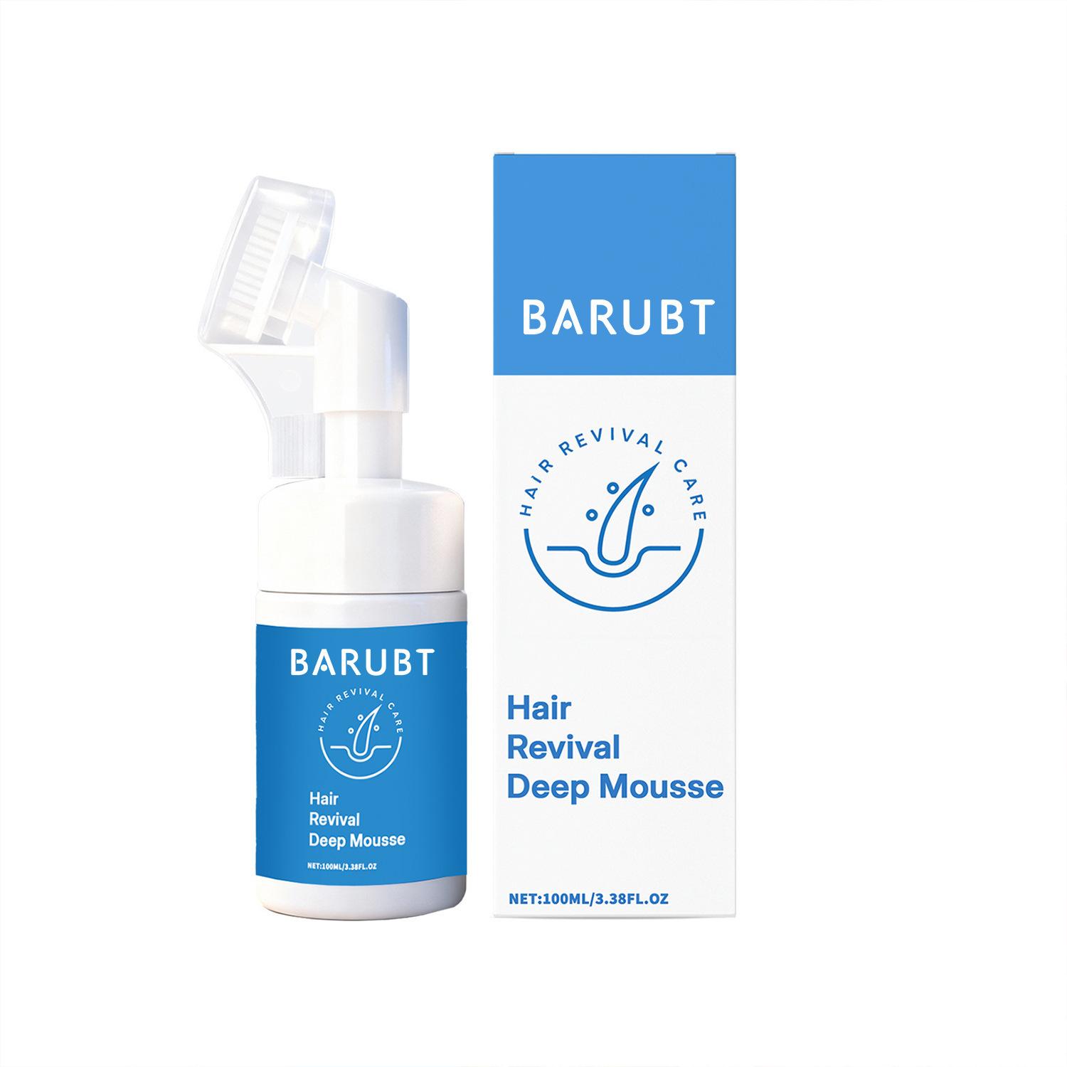 Hair volumizing mousse, gentle moisturizing, supple hair, tail hair, volumizing and nourishing hair mousse, three packs