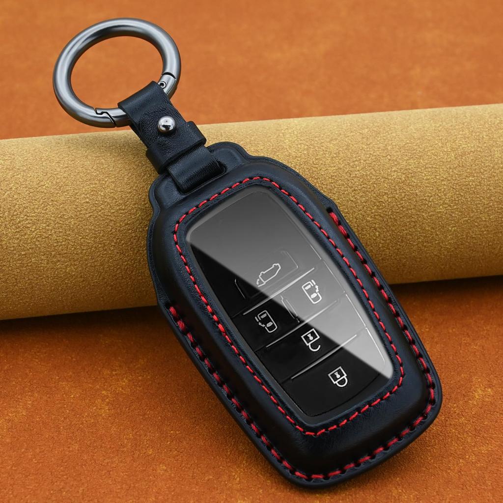 Ysemco Smart Key Case Compatible with Toyota Vellfire Harrier Prius Voxy Land Cruiser Sienta Alphard, (40/30 series), (80 series), (60 series), Noah,