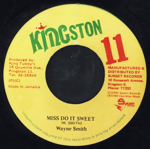 

7inch Record WAYNE SMITH - Miss Do It Sweet NONE Kingston 11 1985 Jamaica Reggae, Ska & Dub Used