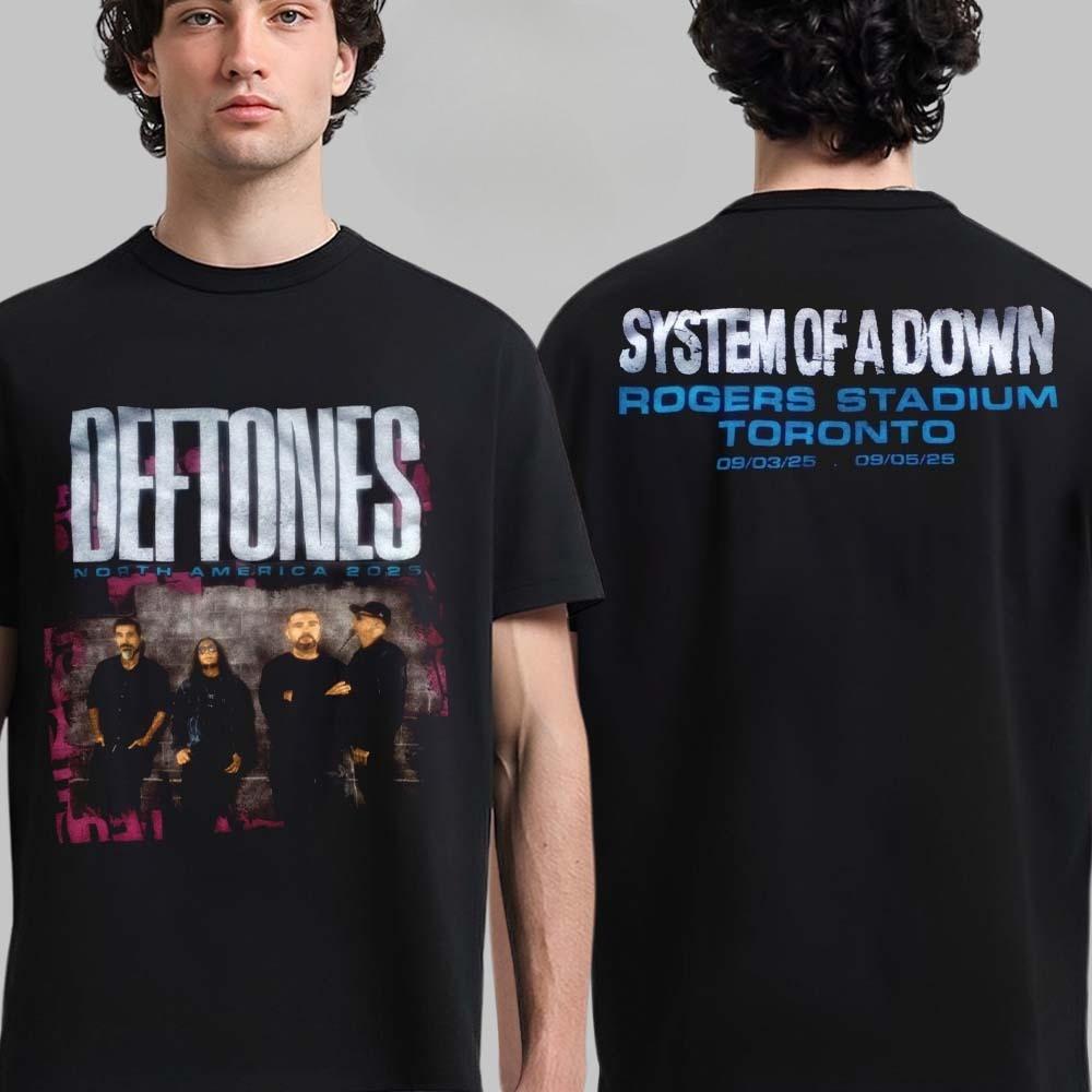 Deftones Private Music Logo Snake T-Shirt High-end Luxury Is for Both Men and Women Top Y2k Summer