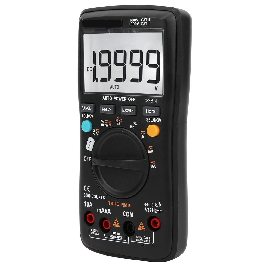 ZT‑300AB Wireless Digital Multimeter True RMS AC DC Resistance Capacitance Temp Tester 6000 Counts