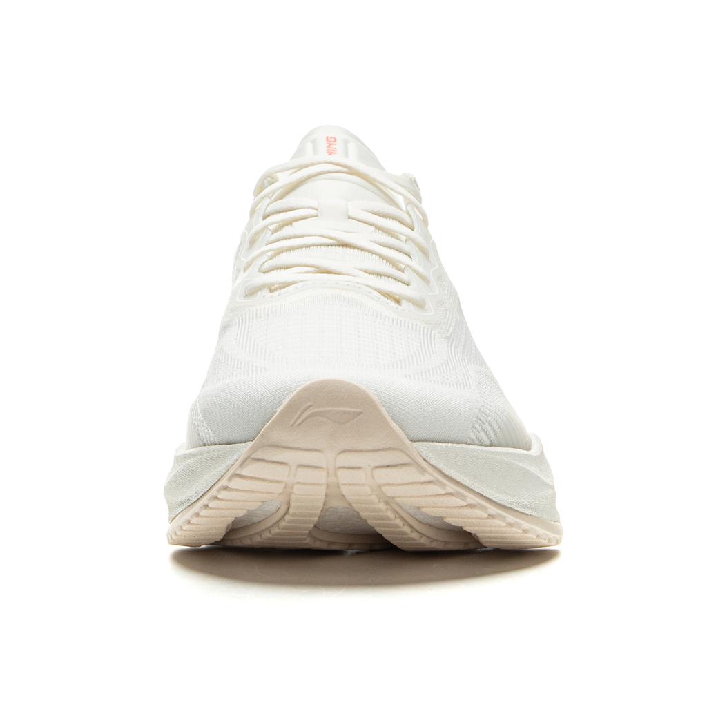 Li Ning Ultra Light 22 Racing Lightweight Cushioning Running Shoes Women Sneakers Off-White ARBV002-14