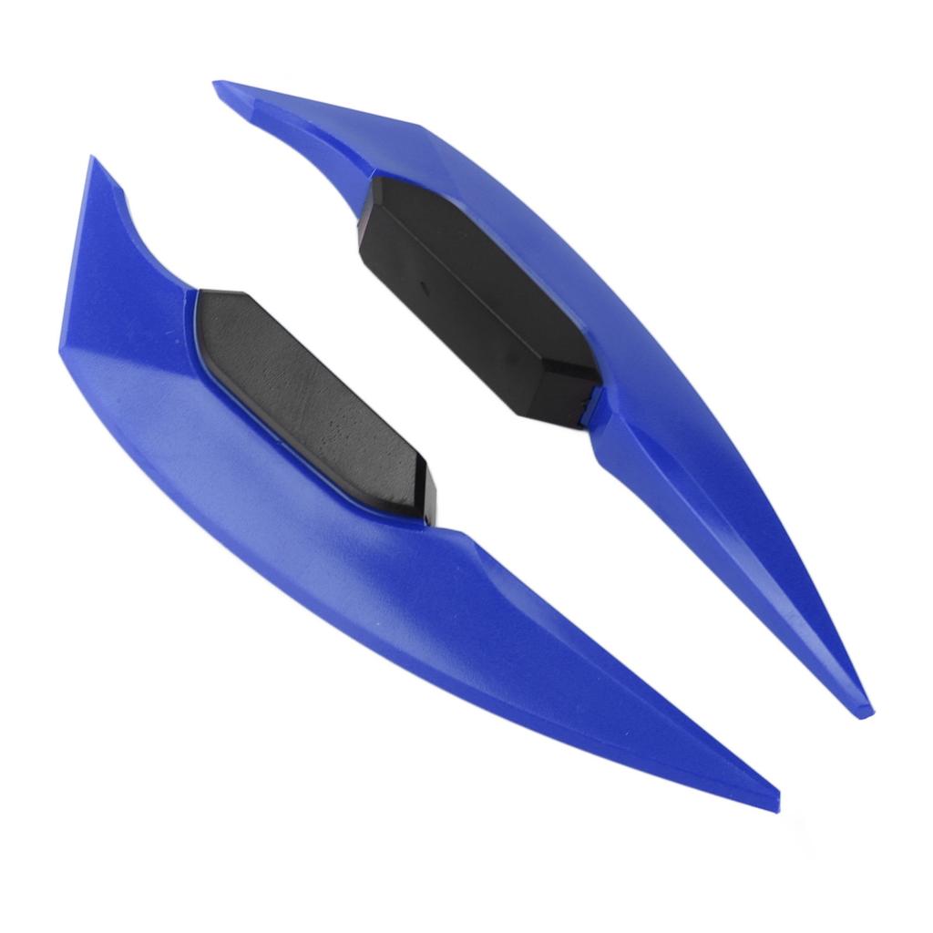 Pair Motorcycle Winglets Aerodynamic Wing Motorbike Accessories for Electric Bike ATV UTV
