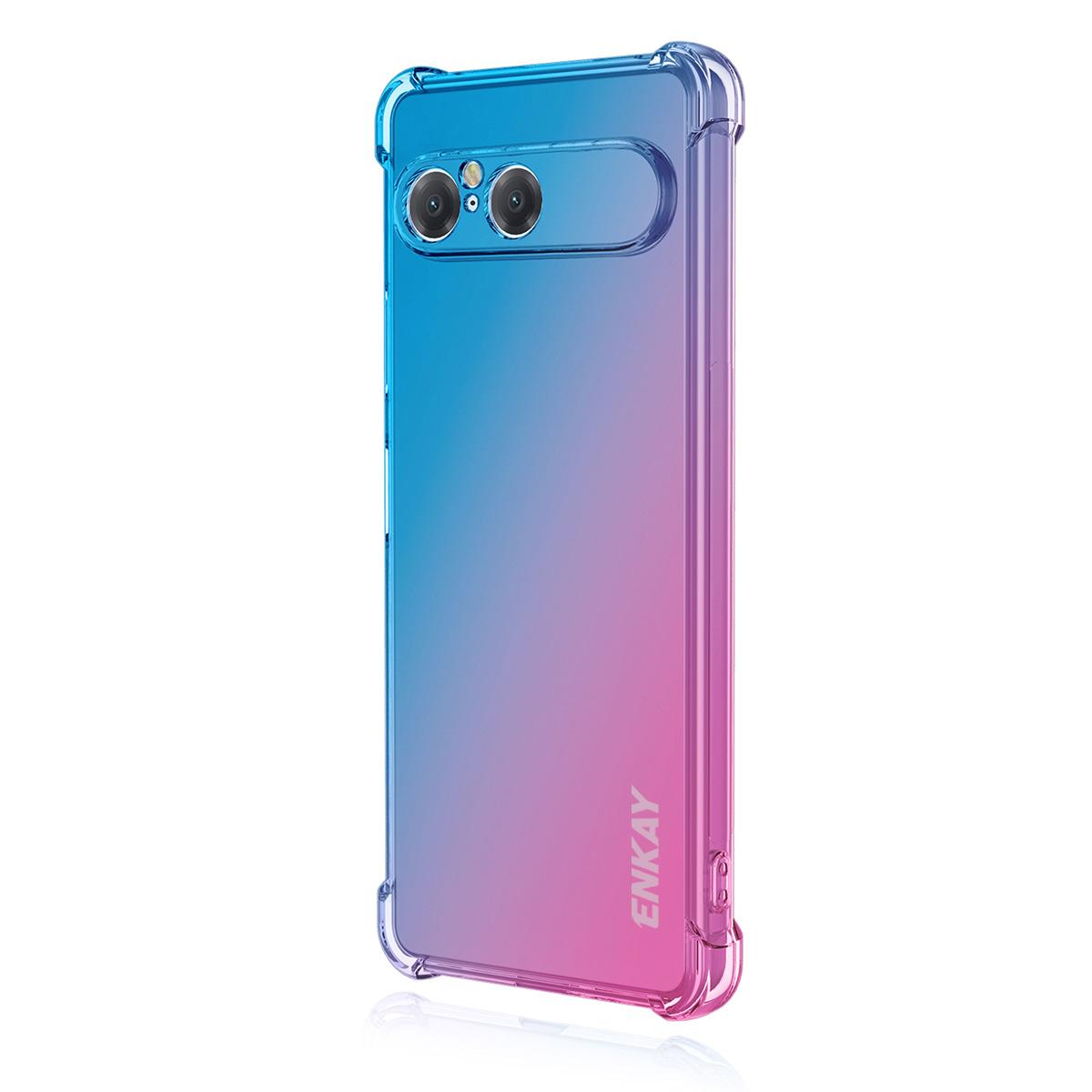 

For Sony Xperia 10 VII TPU Case ENKAY Thickened Four Corner Drop-proof Phone Back Cover