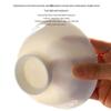 4.75-inch Pure White Bone China High-Foot Bowls (Set of 10)