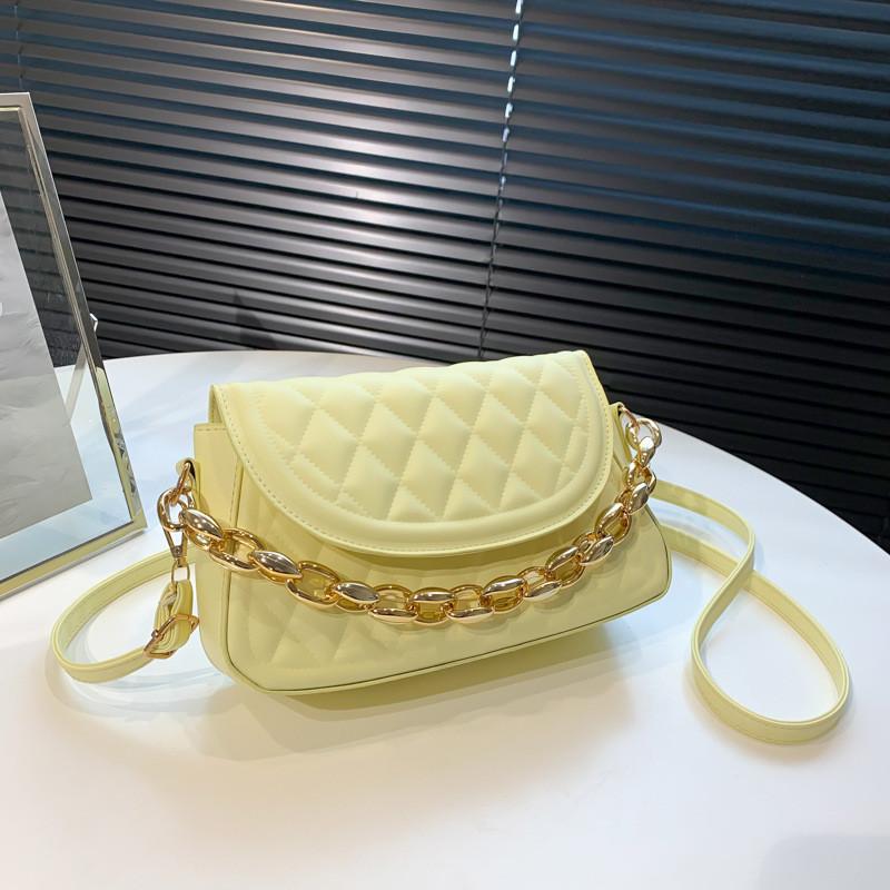 Trendsetting Casual Small Square Purse In Eye-catching Solid Colors Perfect For Street Style Enthusiasts жёлтый