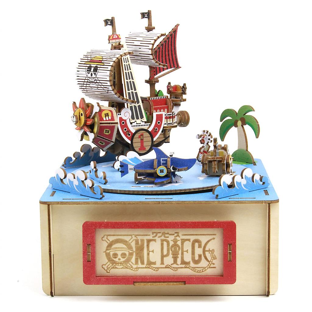 Jednoczęściowa drewniana skrzynia muzyczna 3D Puzzle DIY Zestaw do samodzielnego wykonania, z którego mogą korzystać wszyscy, od uczniów szkół podstawowych po dorosłych Edukacyjna zabawka dla chłopców