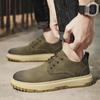 Fashion Casual thick soled men's shoes Retro versatile design style Leisure Outdoor Business Party Daily office outdoor quality shoes