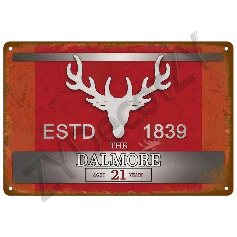 Vintage Posters Cocktail Tin Sign Plaque Metal Sign Plate Decoration Wall Art Home Decor For Bar Pub Club Man Cave Iron Painting