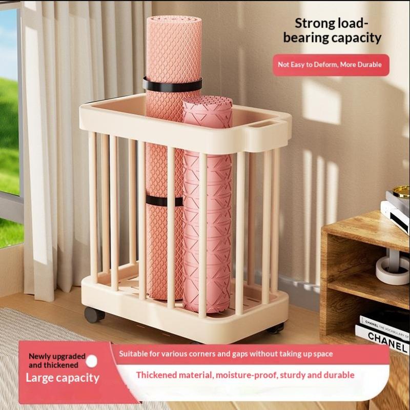 Bac de rangement flexible avec roues pour la maison, conçu pour durer, pour équipements de fitness