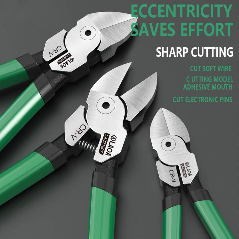 LAOA CR-V Plastic pliers 5/6/7inch Cable Cutter Water Mouth Pliers Electrical Wire Cutting Snips Electrician tool Hand Tools