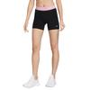 Nike Dri-Fit Suave Cómodo Secado Rápido Transpirable Absorbe el Sudor Pantalones Cortos Deportivos Tres Cuartos para Mujer pantalones cortos Negro CZ9832-016