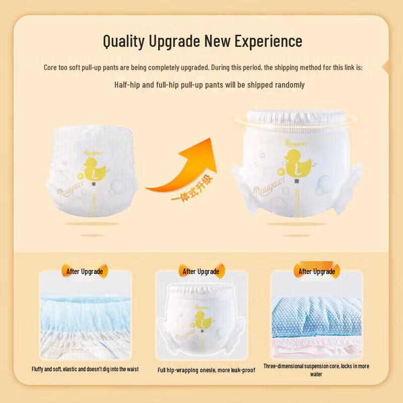 rouya Ultra-Soft Core Pull-Up Diapers