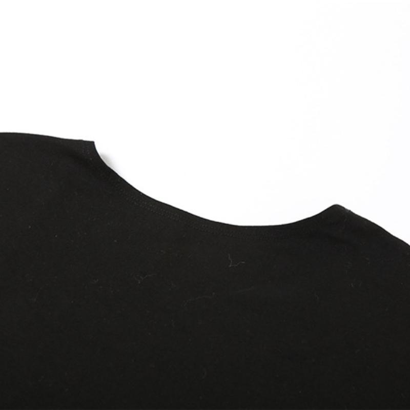 Women's O-neck Backless T-shirt Short Sleeve Solid Color Crop Top Summer Cute Baby Tee Y2k Clothes Bodycon Tunics Fashion Tank