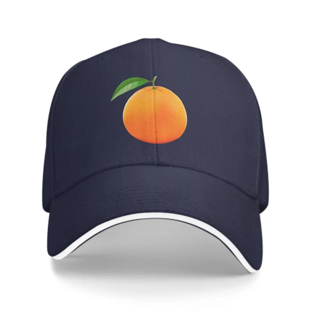 Orange Baseball Caps Fashion Casquette for Unisex Women Adjustable Casual Trucker Hats for Sports Outdoor Activities