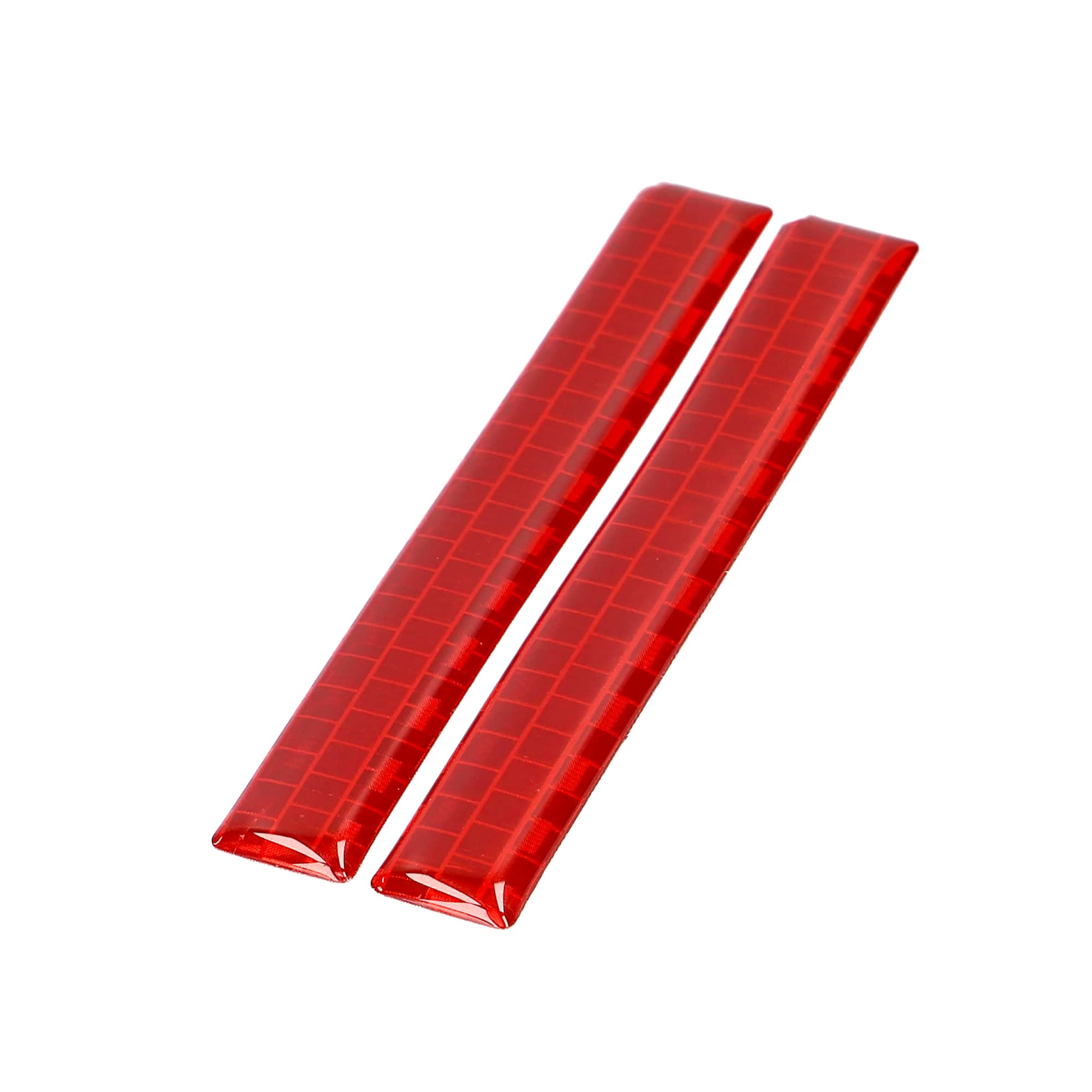 

amon Door Reflectors Soft High 95mm x 2mm 2 Sheets per Improves Nighttime 6962 (Red), Type, Adhesive, Brightness, Approx. 13mm, Approx. Thick, Sheet,