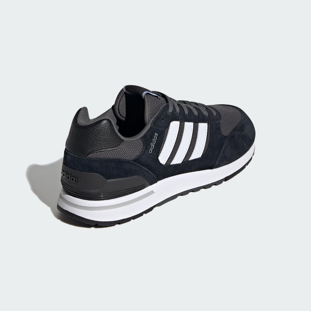 Adidas Run 80s NLG92 Core Six Size Cm Sneakers, Black/Footwear White/Grey (ID1260), 24.5