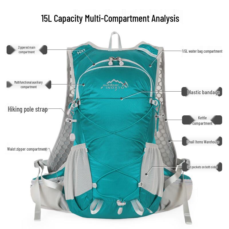 

INOXTO 607 Outdoor Sports Backpack 15-22L