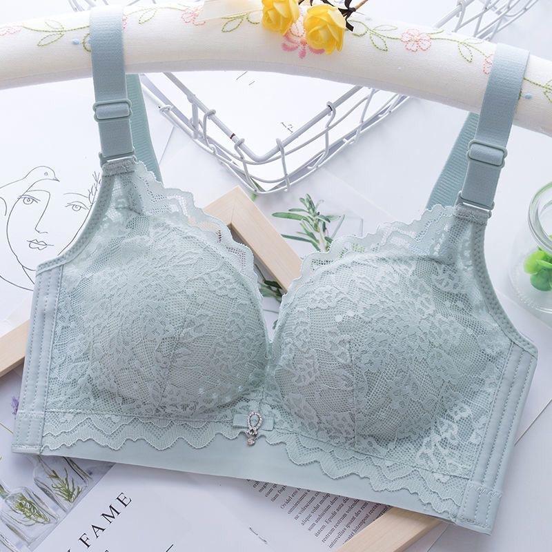 

Женское нижнее белье собрано и подогнано дышащий кружевной бюстгальтер