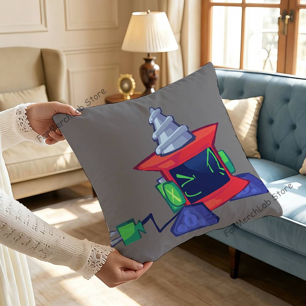BFDI BBattle for Dream IslandS Pillowcase Pillowslip Cushion Plush Boys Girls Cartoon Anime Kawaii Decoration Birthday Gifts