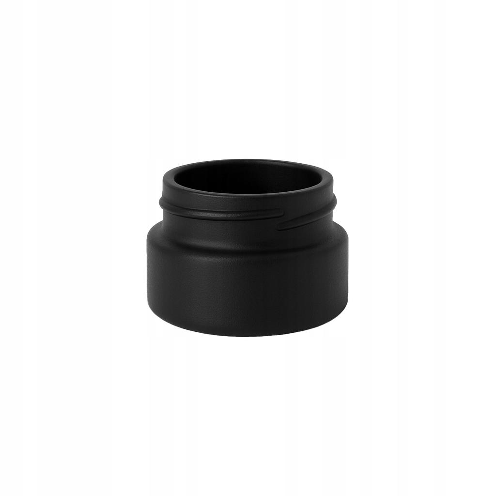 Glass Jar BLACK MATT 5g for Cream Balm Cosmetics Ointment Gel