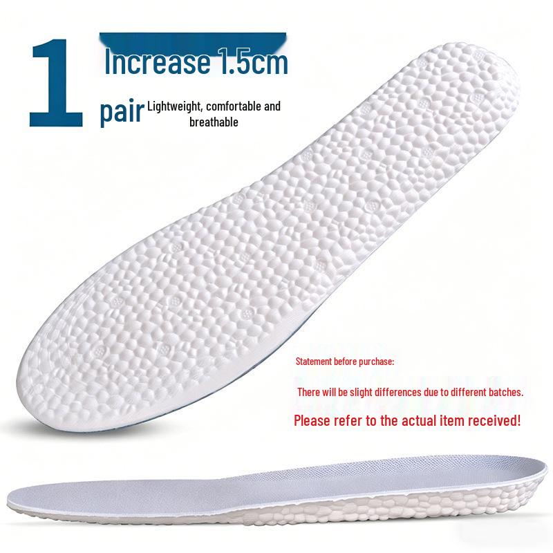 

Стельки Popcorn Boost для увеличения роста: Невидимые, Дышащие, Впитывающие пот, Не сминающиеся для мужчин и женщин 39-40