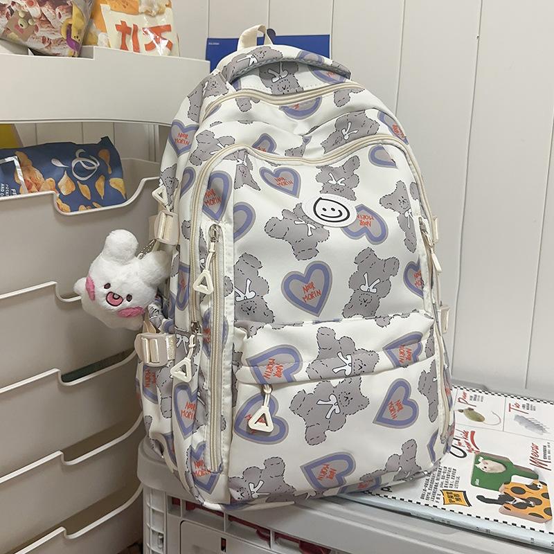Primary School Girl College Student High School Student Backpack Boy Love Junior High School Student Backpack