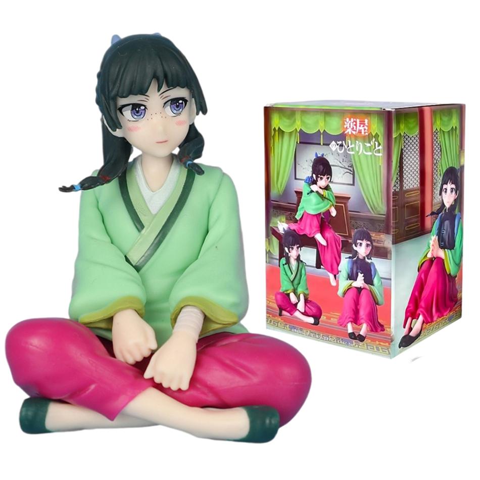 Anime The Apothecary Diaries Anime Figures PVC Model MaoMao Cute Girl & Table Anime Desktop Car Ornament Peripheral Gifts