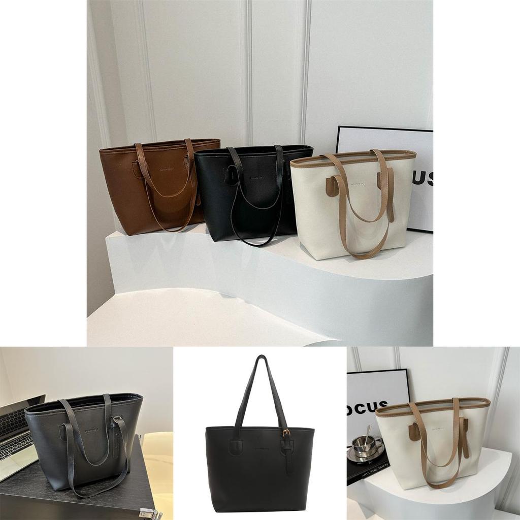 Stylish And Spacious Pu Tote Bag For Women In Casual Street Style With Trendy Colors