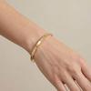 Gold Rhinestone High-End Women's Luxury Simple Ring Bracelet Jewelry