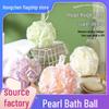 Premium Pearl Bath Loofah: Large, Luxurious Bathing Sponge for Women