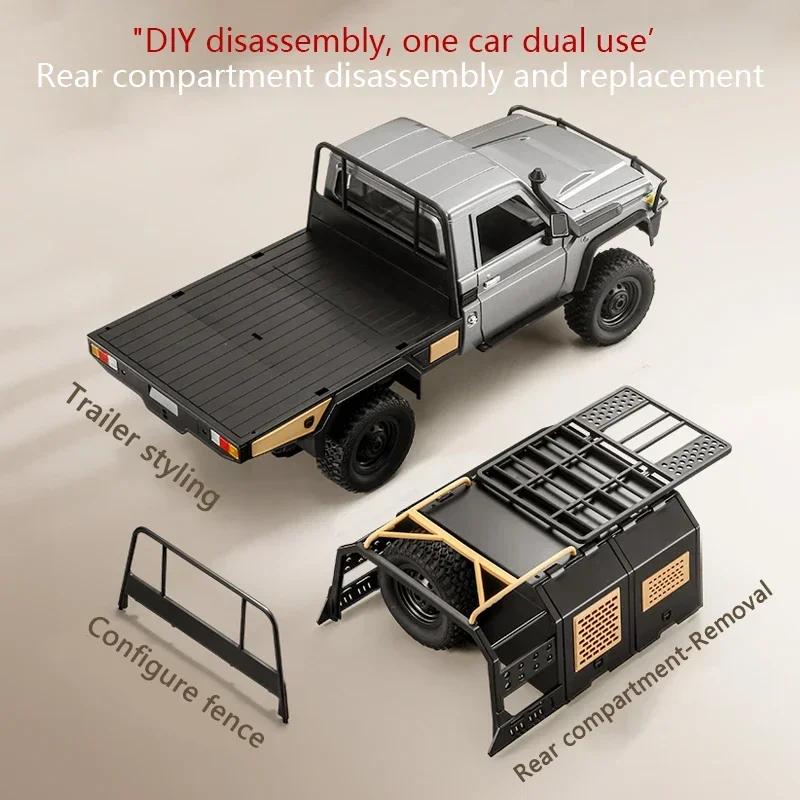 MN MODEL 1:12 RC Car MN82 MN82s LC79 Toyota Land Cruiser ORV Rock Crawler Truck Off-Road Pickup Vehicle Model Collection Toy